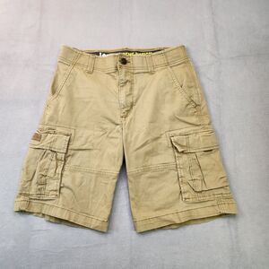 Lee Extreme Motion Cargo Shorts Men's 30 Brown Performance Stretch Canvas 10"